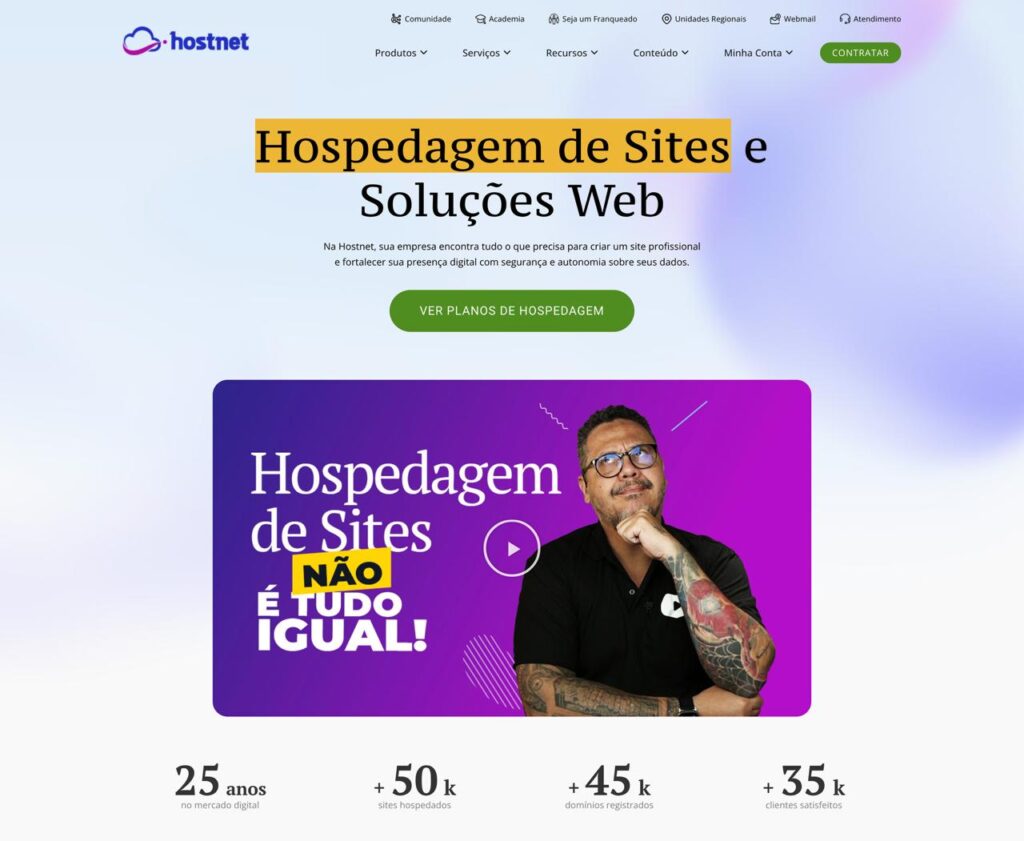 Hospedagem de Sites